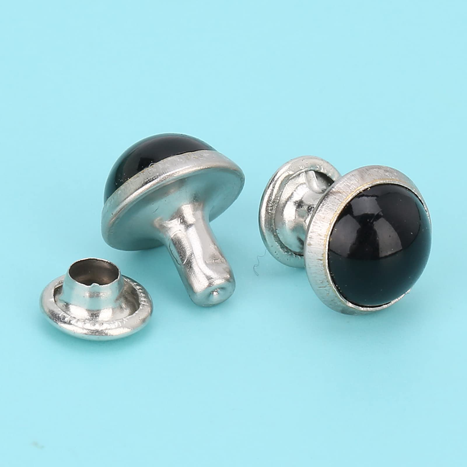 DIY Rapid Rivets Mixed Sizes 240-Piece Blue Turquoise Rivet Set For ...