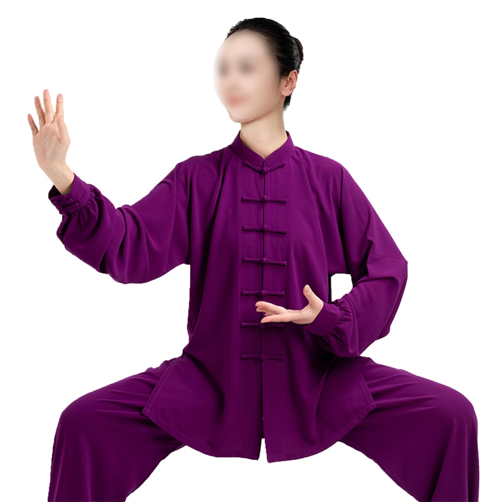 Tenue Tai Chi de méditation en plein air vêtement de sport chinois d'automne