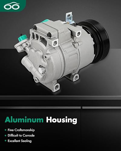 Miniatura 4 de Compresor de CA 10916C apto para Hyundai Azera Santa Fe Sonata 2006-2012 para Kia Magentis Optima SorentoAir Compresor con embrague 977012B250