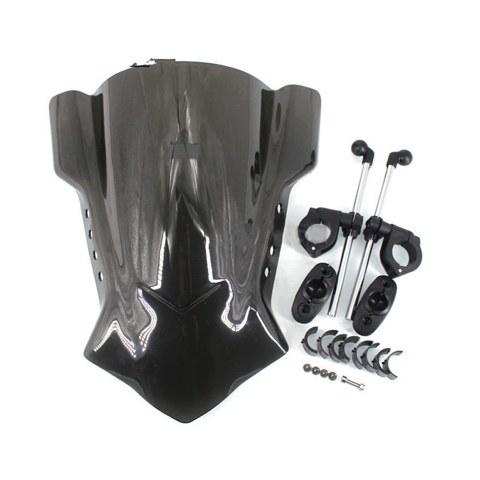Deflettore Vento Moto Parabrezza per Suzuki GSR600 GSR400 GSR750 Universale del Motociclo Parabrezza Parabrezza Coperture Schermo Fumo Lente Deflettore