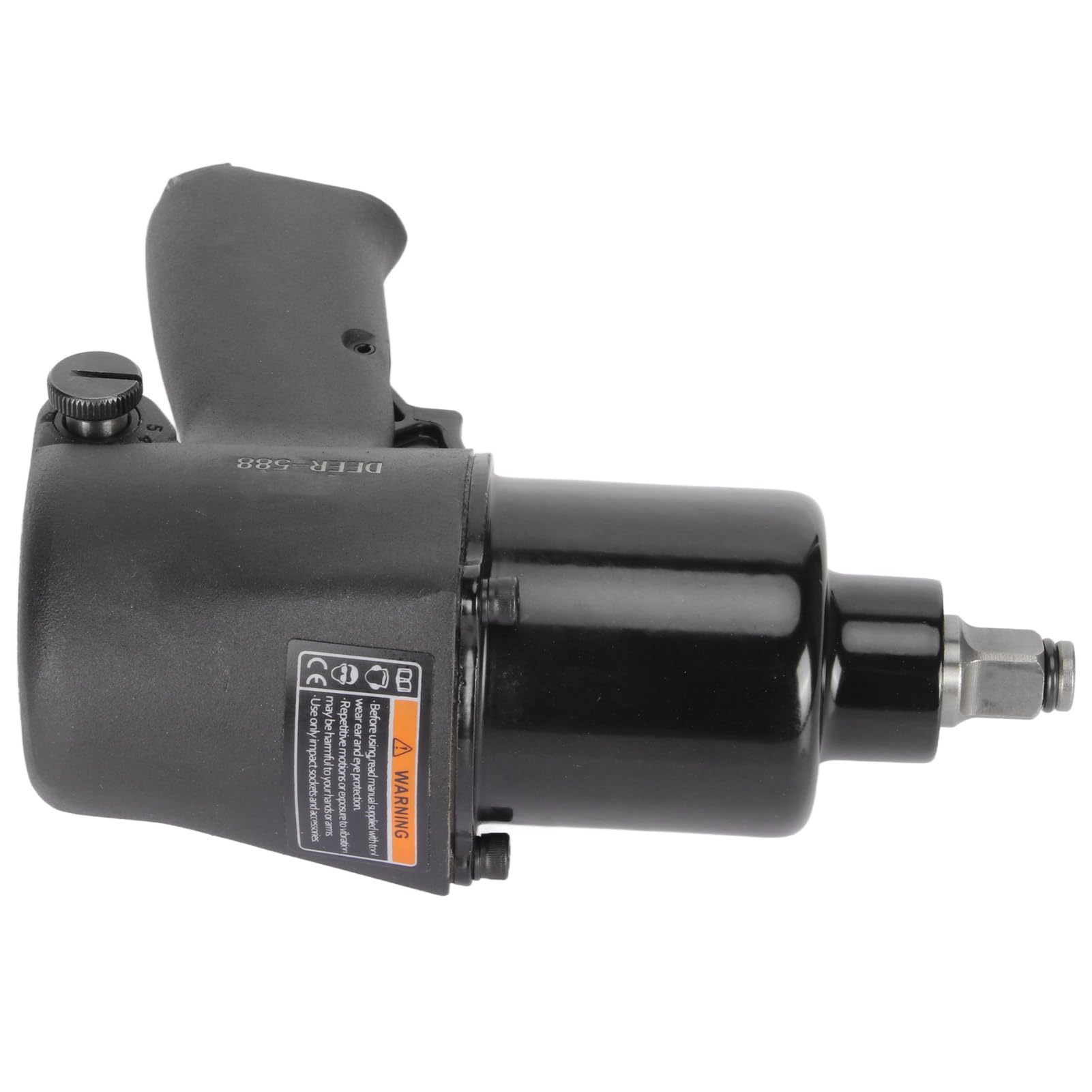 FTVOGUE Avvitatore a Percussione Pneumatico in Acciaio Legato 1/2 in Drive 720N·m 7800RPM Impugnatura Antiscivolo Facile Controllo della Torsione per Meccanici di Riparazione di Automobili