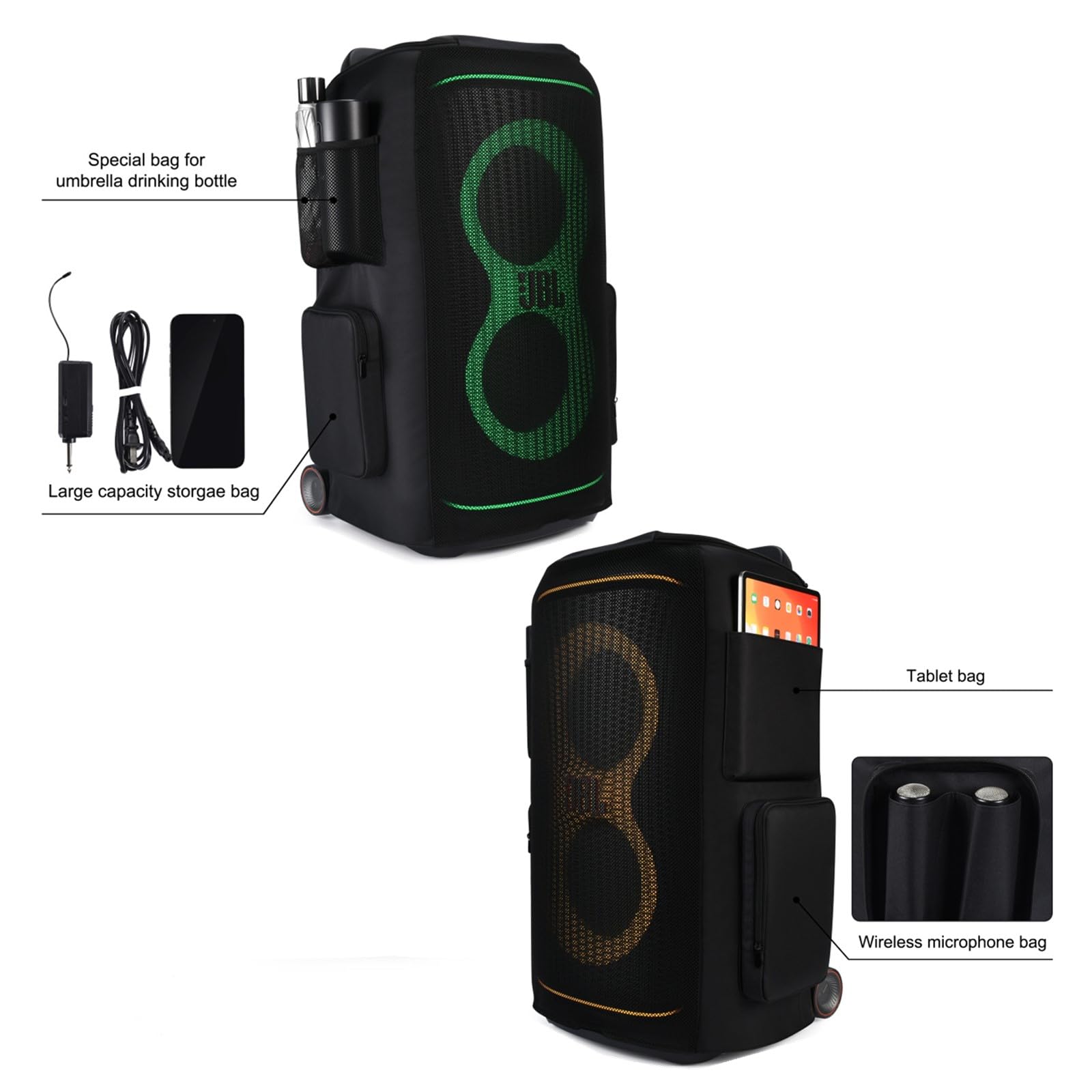 Amazon | JBL PartyBox 520スピーカー用ヘビーデューティー保護ケース