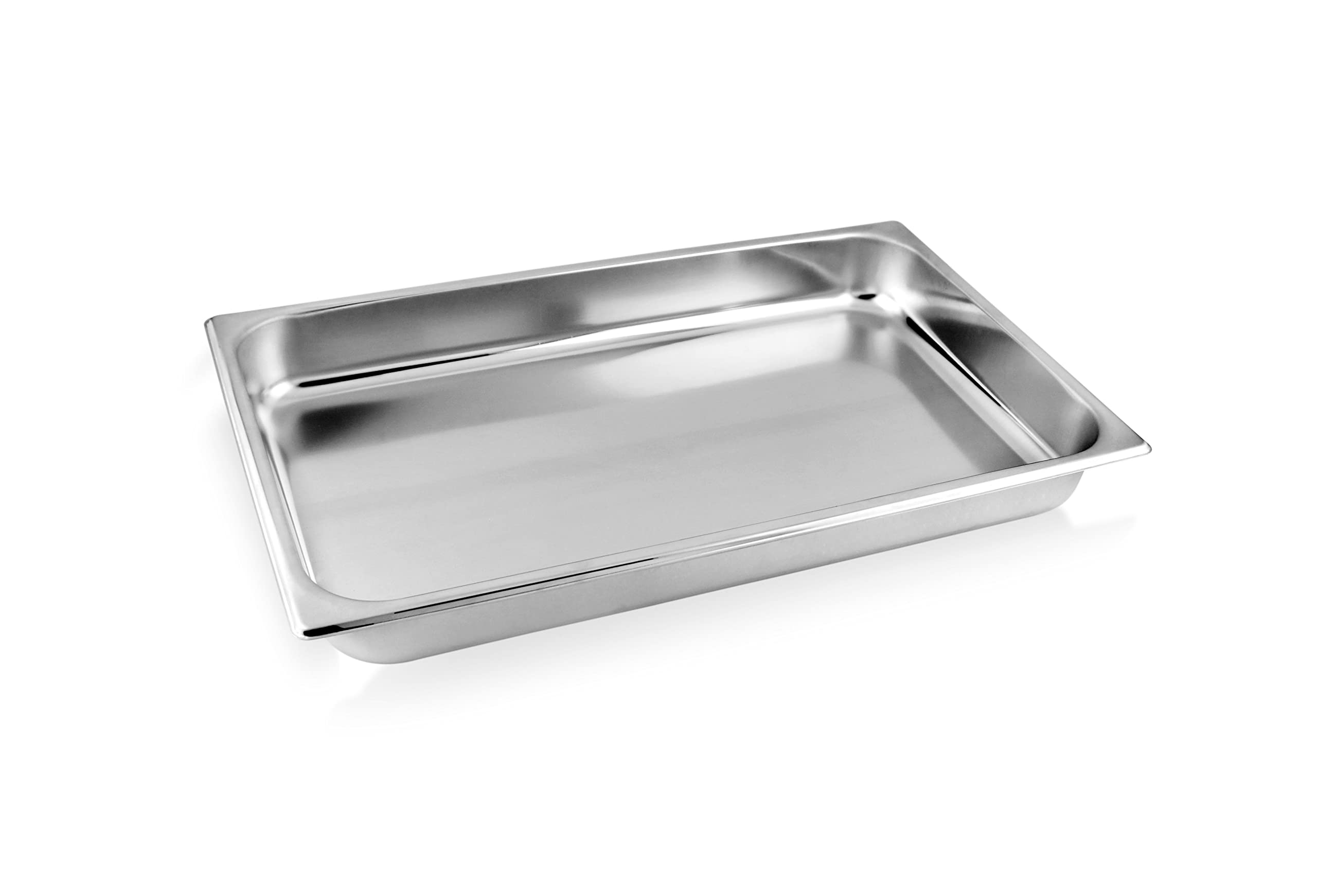 aro Chafing Dish Edelstahl, Twin Pack, 59.5 x 35.5 x 30 cm, 6 GN-Behälter (1x 9L, 2X 4L, 3X 2.5L), 2 Deckel, 4 Brennstoffbehälter, Silber, 2 Stück