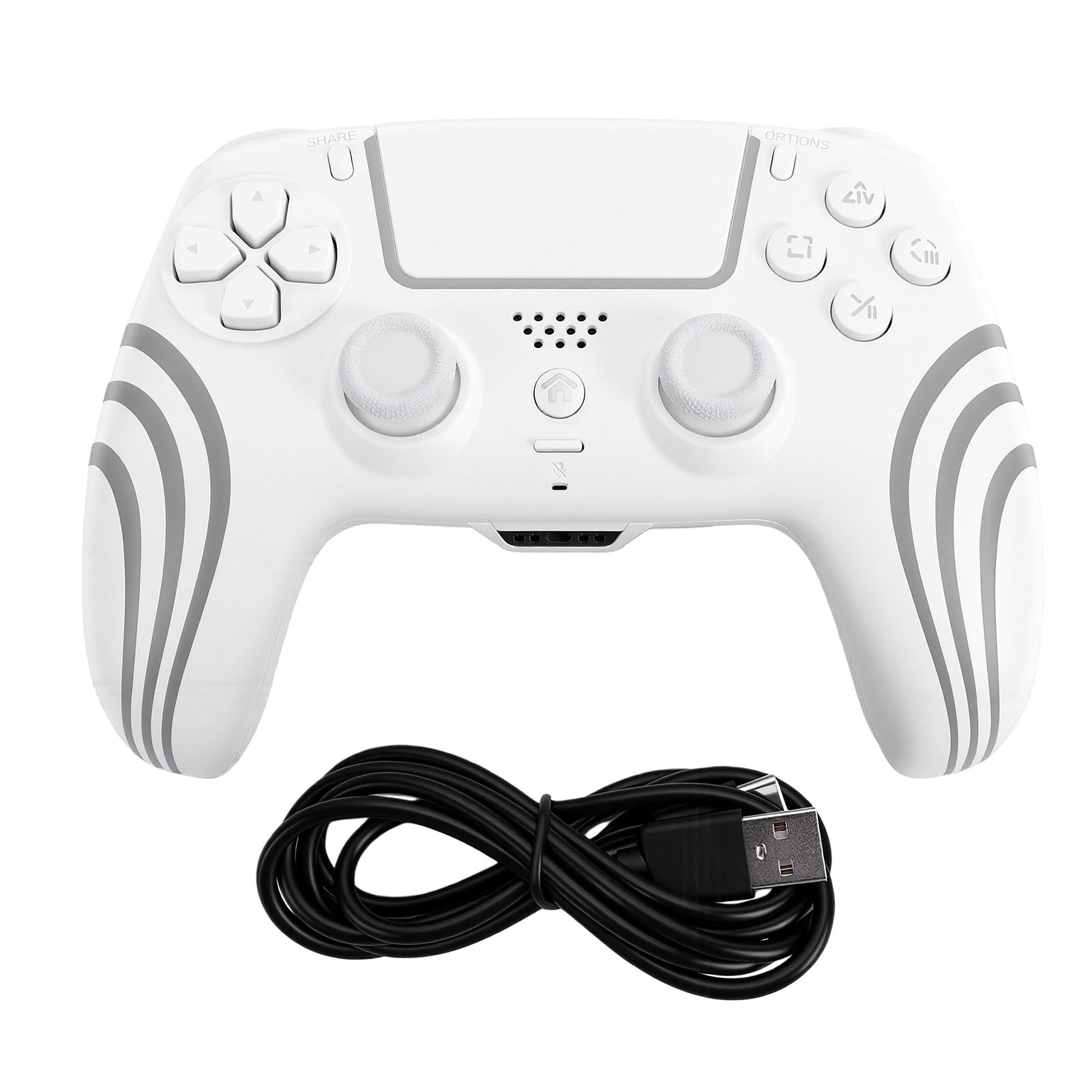 YUEHISY Controller di Gioco Wireless, Controller per PC, Hall Effect Gamepad for Gaming su Computer e Intrattenimento Domestico