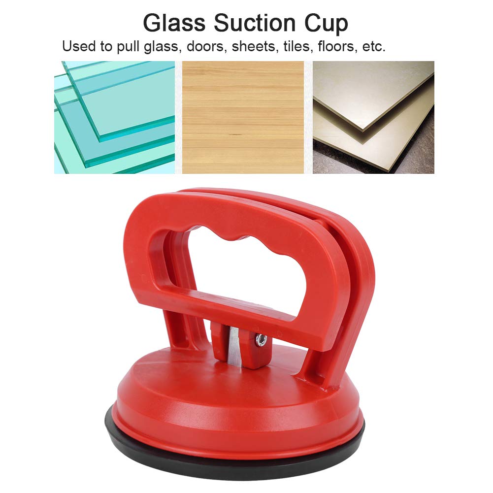 30kg Glass Suction Cup Lifter, Heavy Duty GlassTileFloorMirrorPlateWindow Vacuum Suction Cup Lifting Puller, with Handle Locking