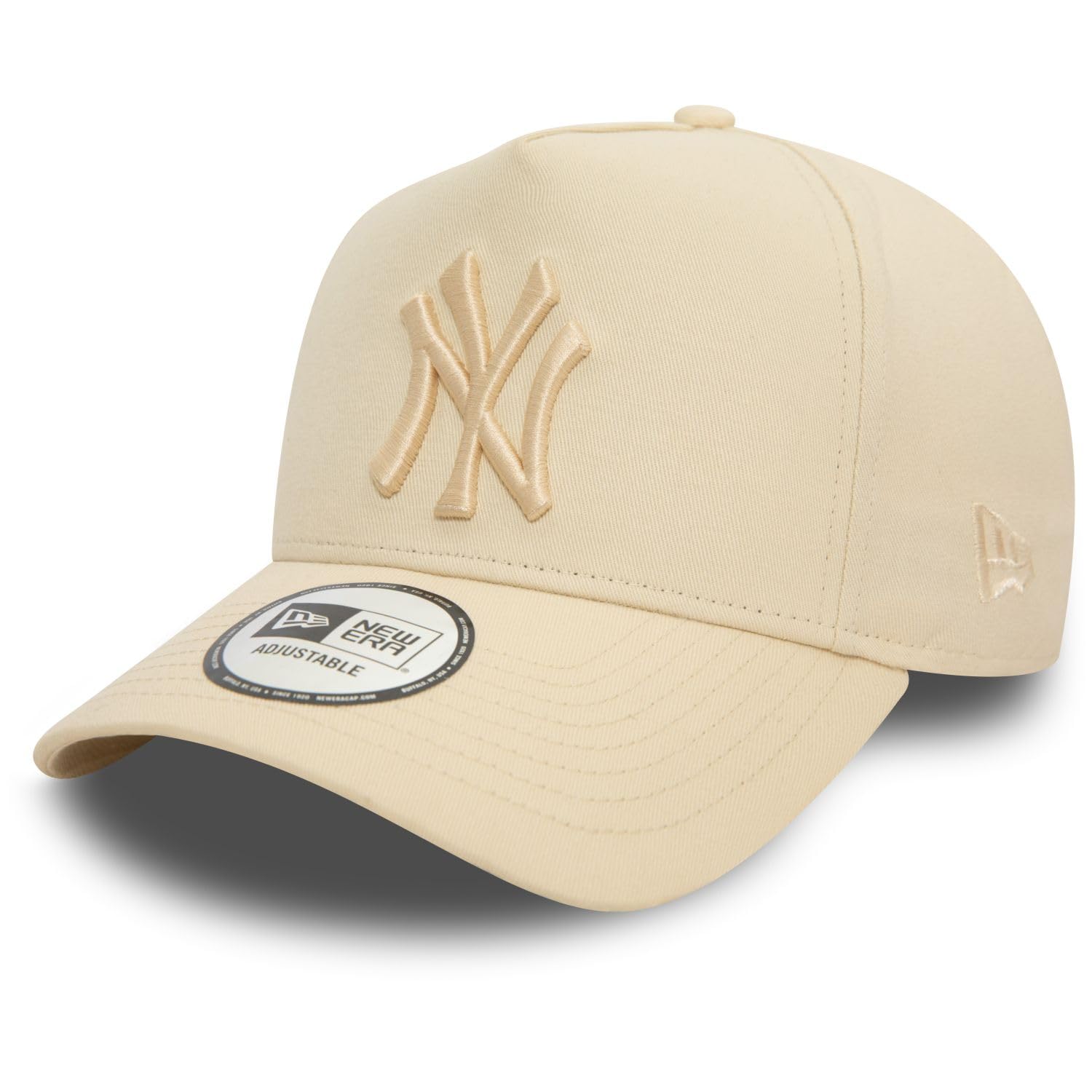 E-Frame Snapback Cap - New York Yankees Beige - One Size