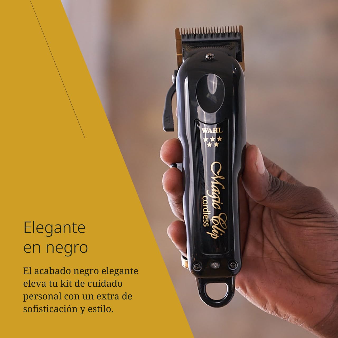 Wahl, Máquina de Cortar Pelo para un Difuminado Adecuado, Negro