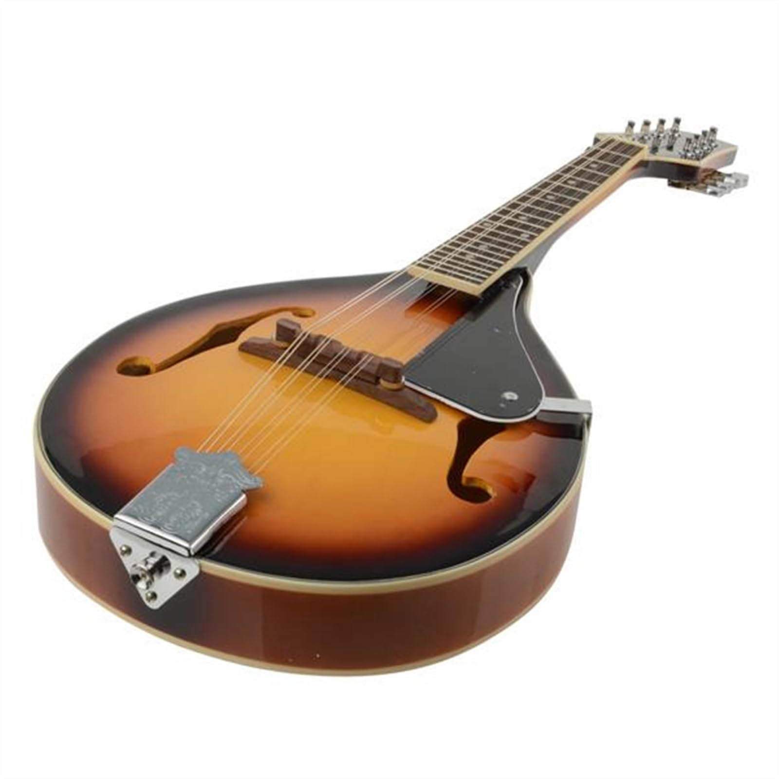 Mandoline pour Débutants Une Élégante Tête De Mandoline Acoustique À 8 Cordes En Acajou Avec Planche De Protection