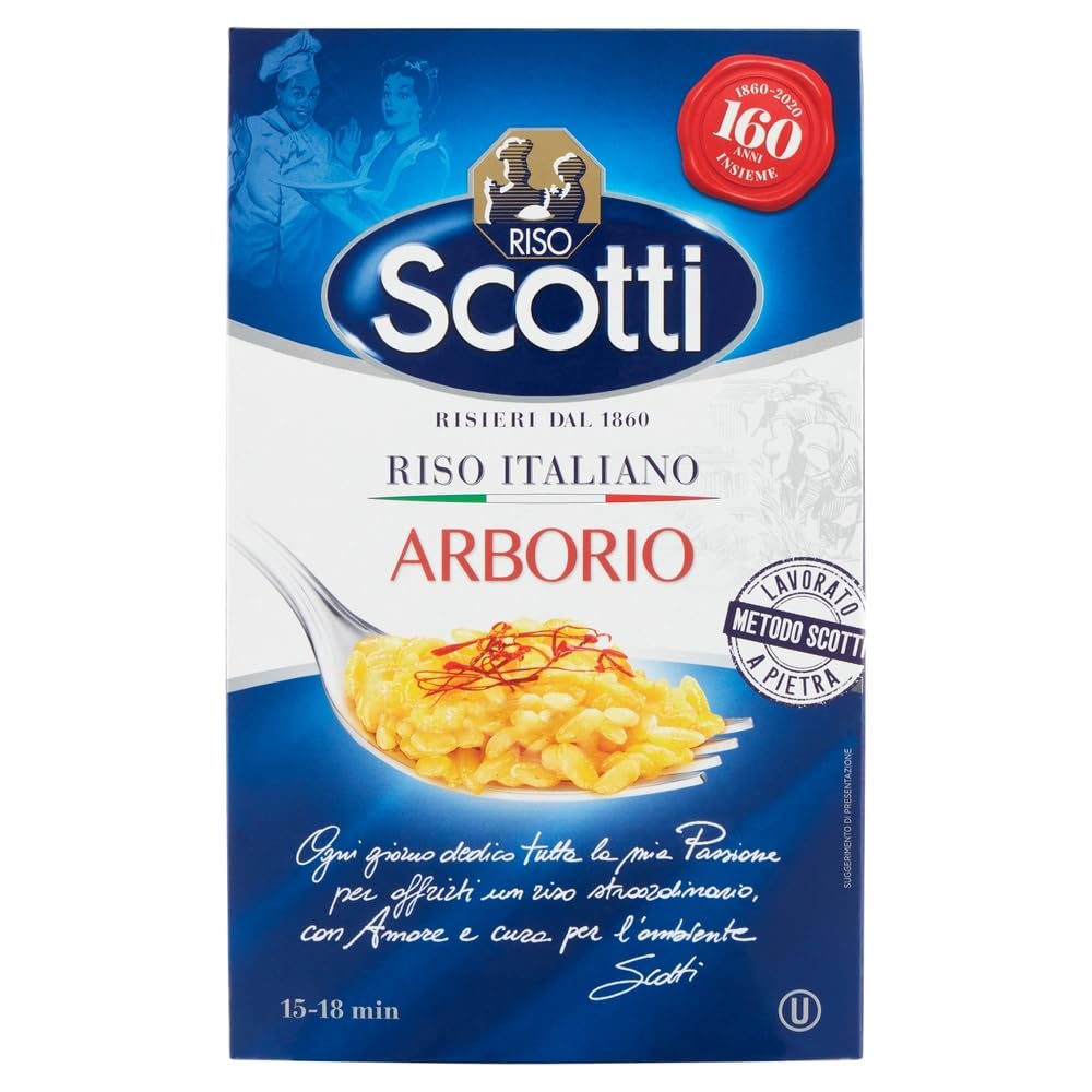 Italian Gourmet Arborio Risottoreis 10x1kg 10kg 15–18 Min. mit Polpa