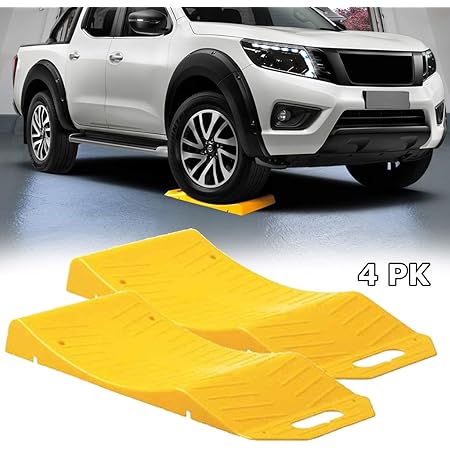 VaygWay Car Tire Saver Ramps – Tire Ramps for Storage – Flat Tire Prevention Flat Spot- Tire Cradle Vehicle Tire Ramp