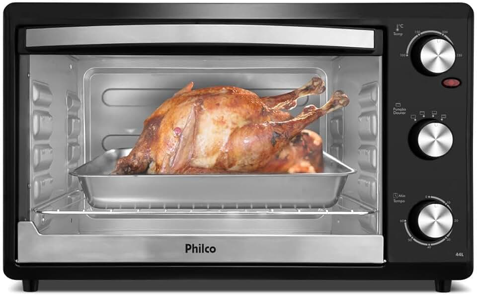 Forno Elétrico Philco PFE44P Dupla Resistência 44L 220V