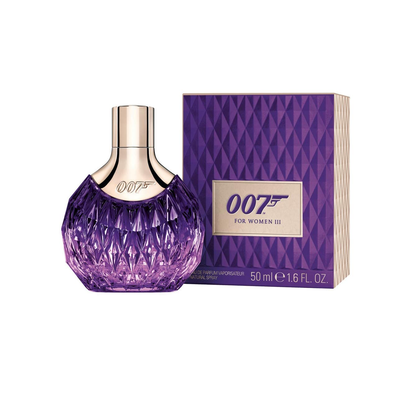 James Bond 007 for Women – Eau de Parfum Frauen Natural Spray III – Orientalisch wohlriechender Damenduft für atemberaubend sinnliche Auftritte – 1er Pack (1 x 50ml)