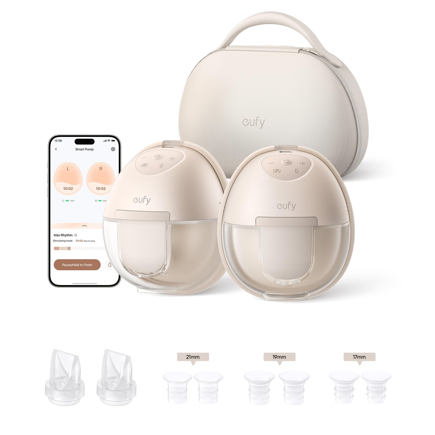 Eify Amazon.com : eufy Security Wearable Breast Pump S1 Pro, Electric Hands ...