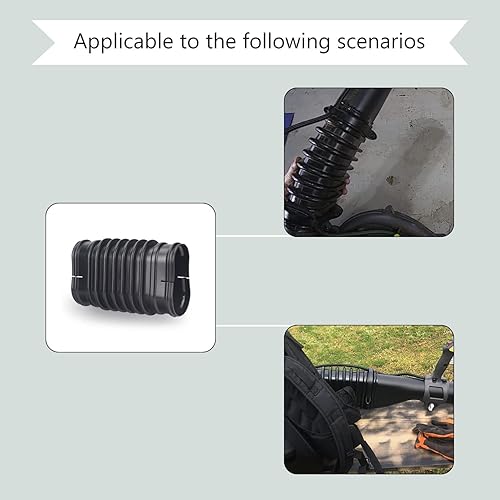 Miniatura 3 de 580473001 Tubo flexible de repuesto para soplador de mochila Ryobi RY38BP de 38 cc  RY40404 40V, compatible con modelos 308054129, 310816015,