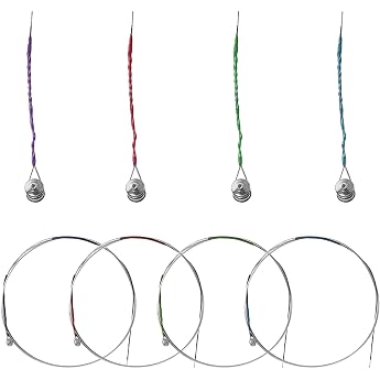 Violin Strings 4/4 Universal Complete Set G-D-A-E Violin Universal String Steel Core Violin String for Instruments Strings 1/2 1/4 3/4 4/4 Violin