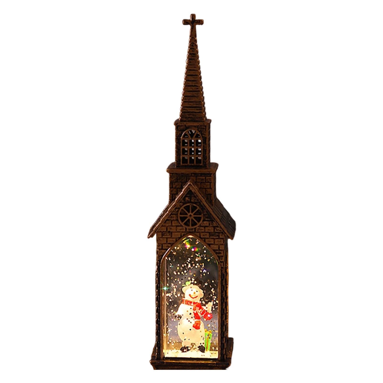 Carotoe F Santa Christmas Water Lamp Holiday Decoration Or Indoor Celebration Waterproo Christmas Light