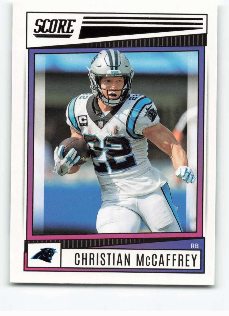 2022 Score #49 Christian McCaffrey NM-MT Carolina Panthers Football NFL