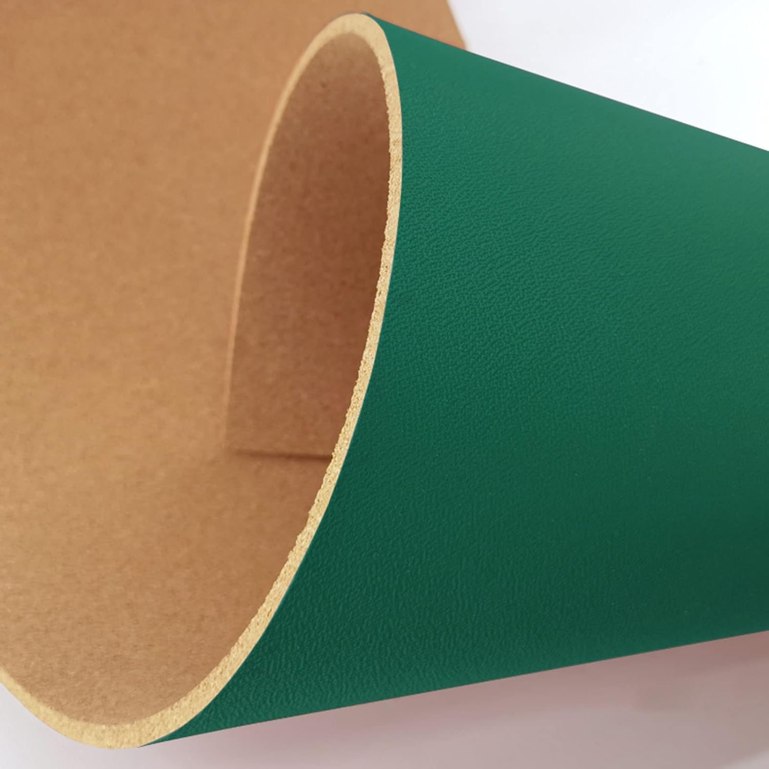 Rotolo di fogli di sughero spessi 8 mm, ideale per ufficio, casa e scuola. Rotolo di pannelli di sughero per esporre promemoria, foto e adesivi. Bacheca di sughero verde per bacheche e decor