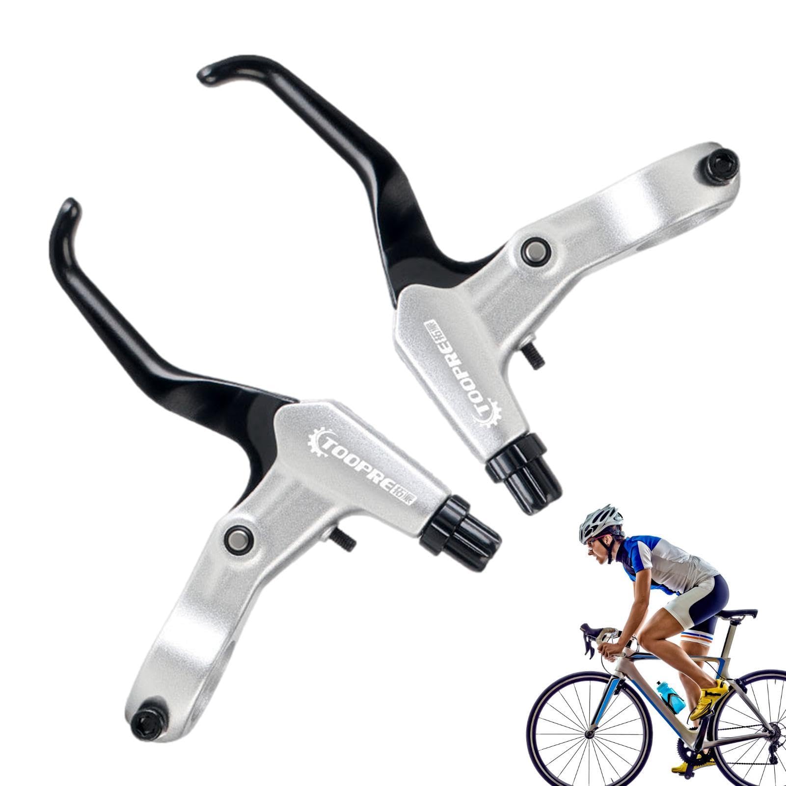 Amazon.co.jp: 自転車ブレーキハンドル超軽量アルミ合金ハンドブレーキ
