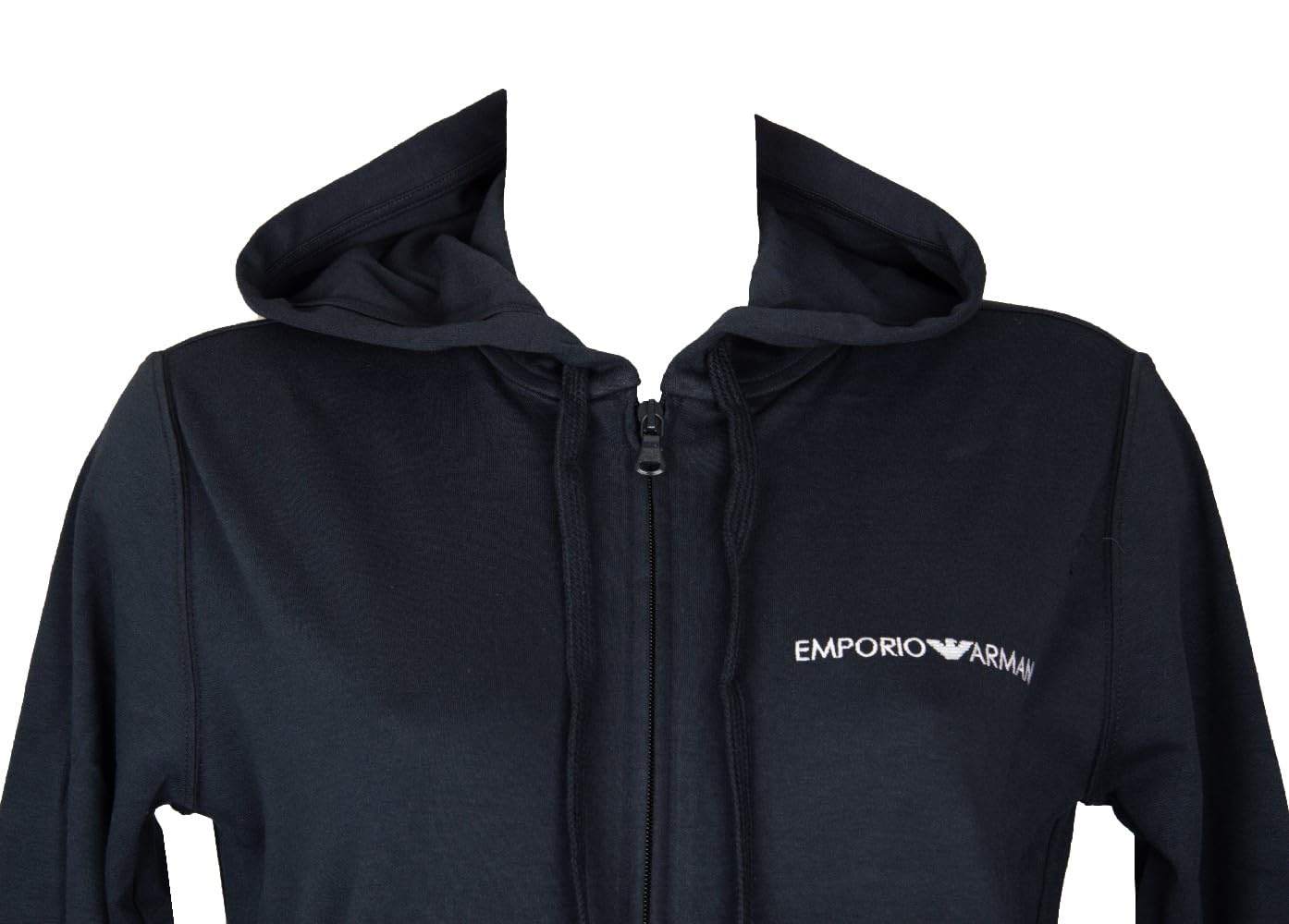 Emporio Armani Interlock Lounge Zip Tracksuit Sweatshirt para Mujer