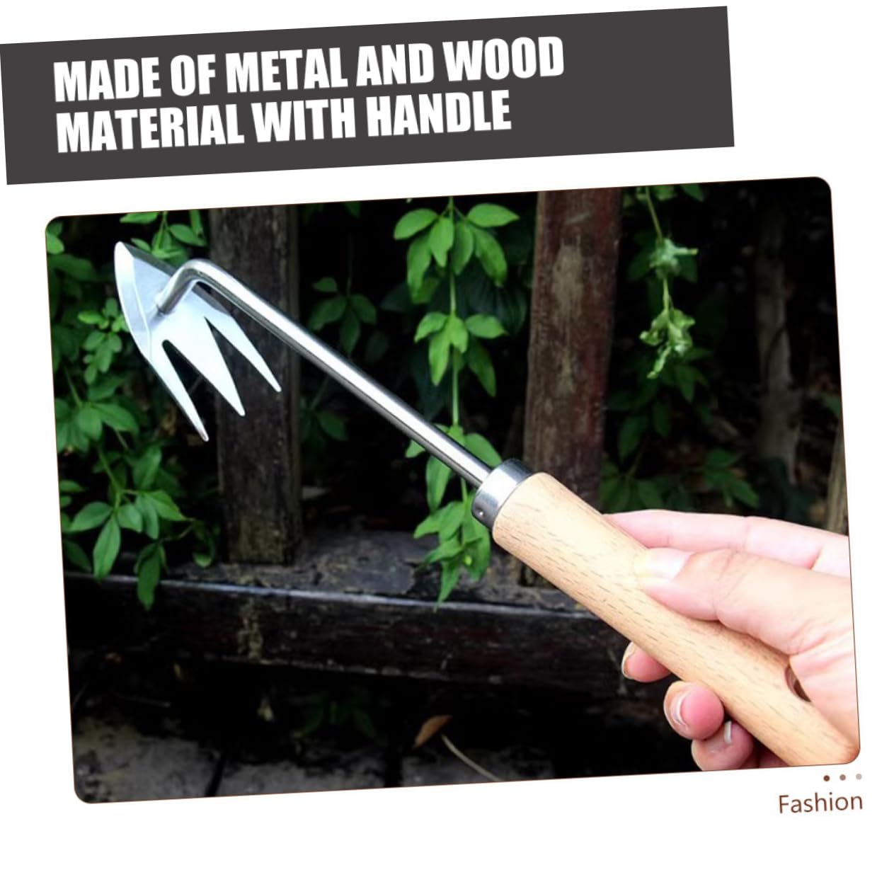 MILISTEN 4stücke Multifunktions-unkrautwerkzeug Mit Ergonomischem Holzgriff Effektiver Und Gartenpflege-rake Einfachen Entfernen Von Wurzeln Und