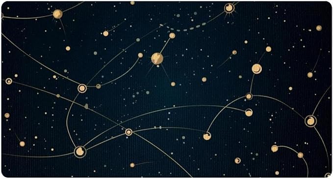 Kitchen Mat Cushioned Anti Fatigue Rug Virgo Zodiac Sign Star 15.7