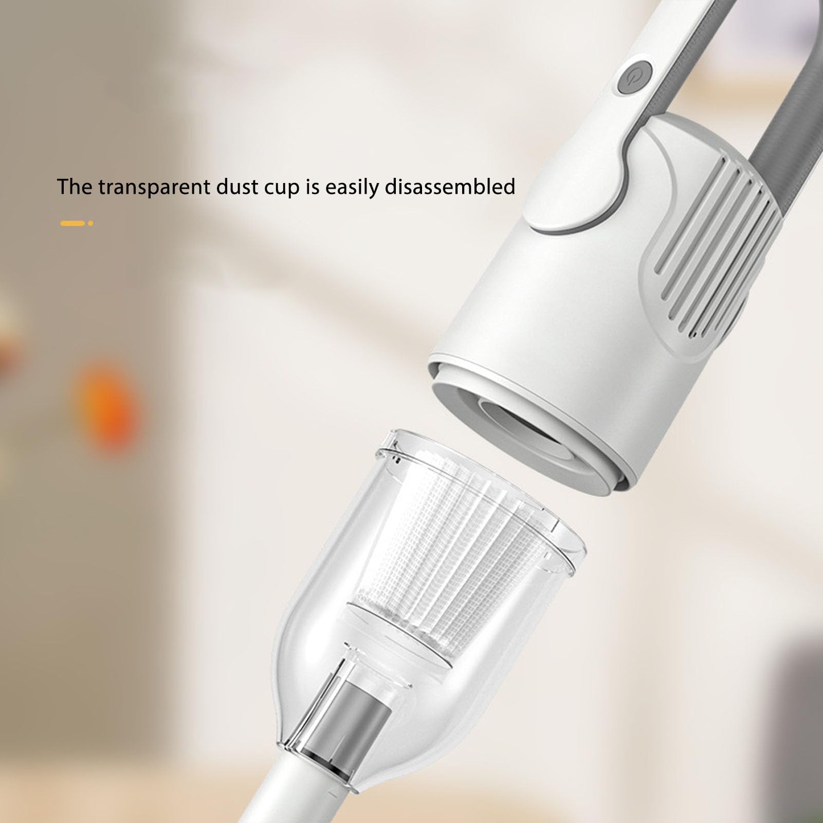 TOPINCN Handstaubsauger, Hervorragende Reinigungsleistung, für Vielbeschäftigte Haushalte, Kabelgebundene Stabstaubsauger, Elektrische Besen (EU-Stecker 220 V)