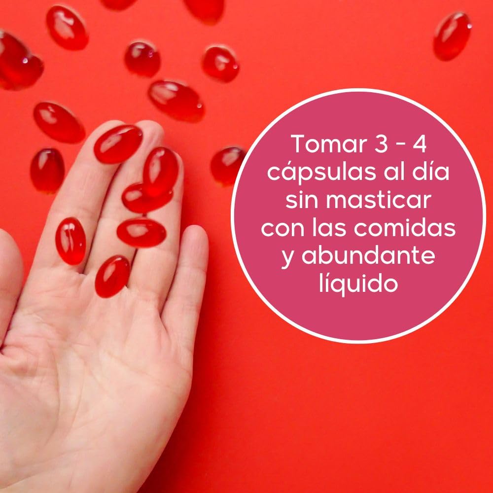 Aceite de Krill 500mg - 6x 90 Cápsulas, 100% Neptune Krill Oil (NKO) fuente natural de Omega-3 del Antártico, con Astaxanthin