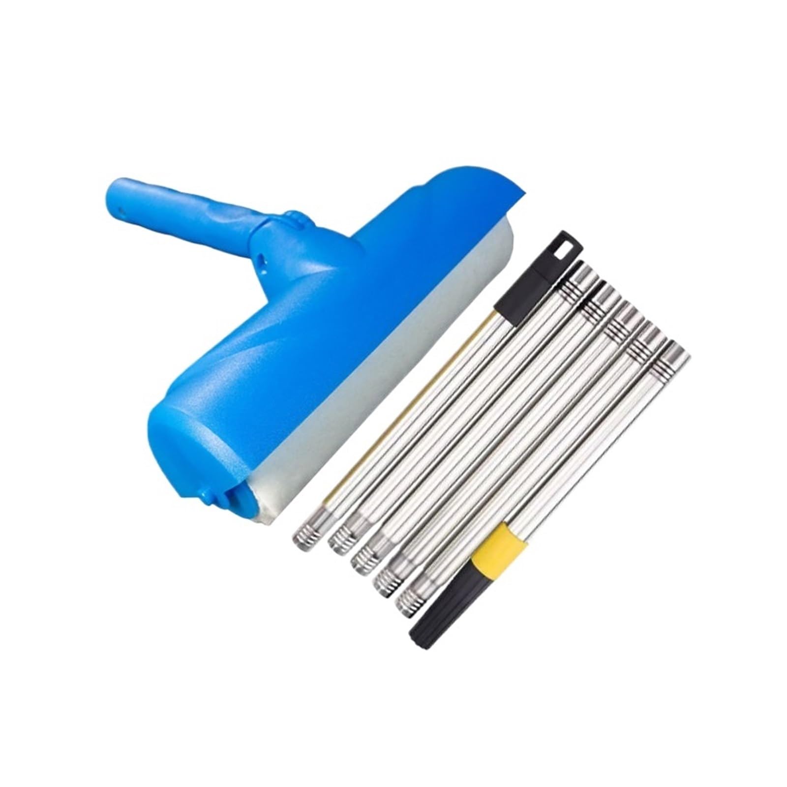 1pc, Ceiling Paint Roller 10inch, Repair Adjustable Handle Painting No-Drip Brush With Shield(1.7m set)