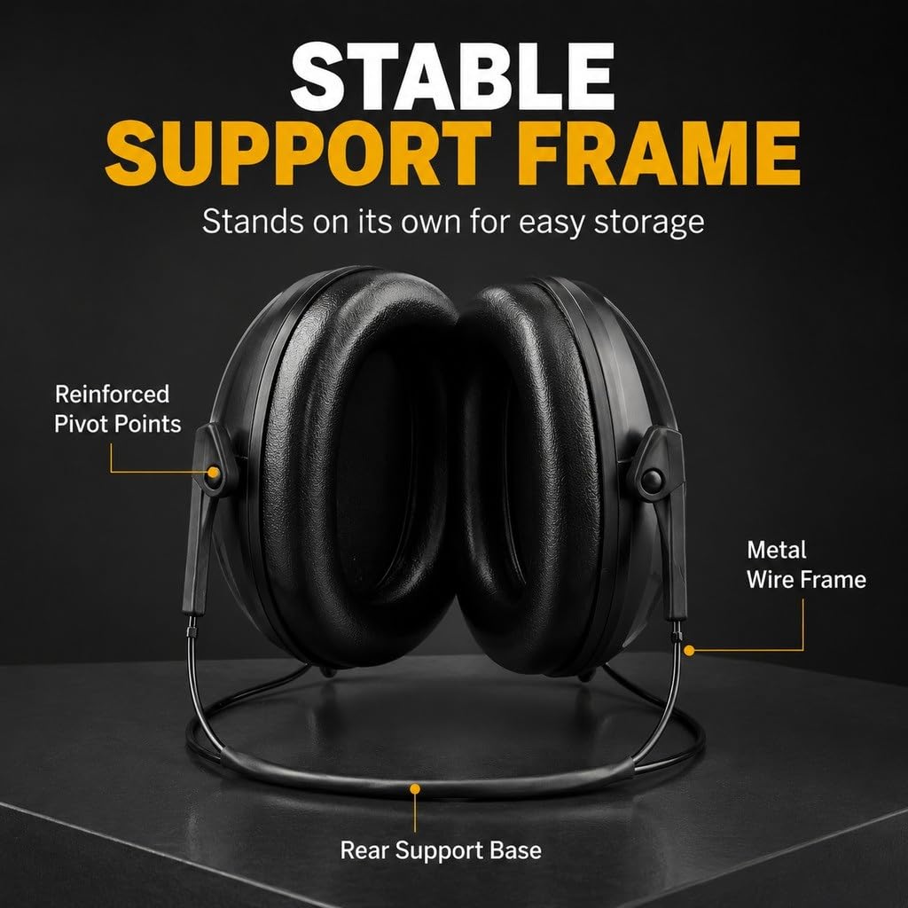 Cuffie Antirumore Tattiche For Protezione Uditiva 31dB NRR Compatibili Con Casco Dietro La Testa Cancellazione Del Rumore