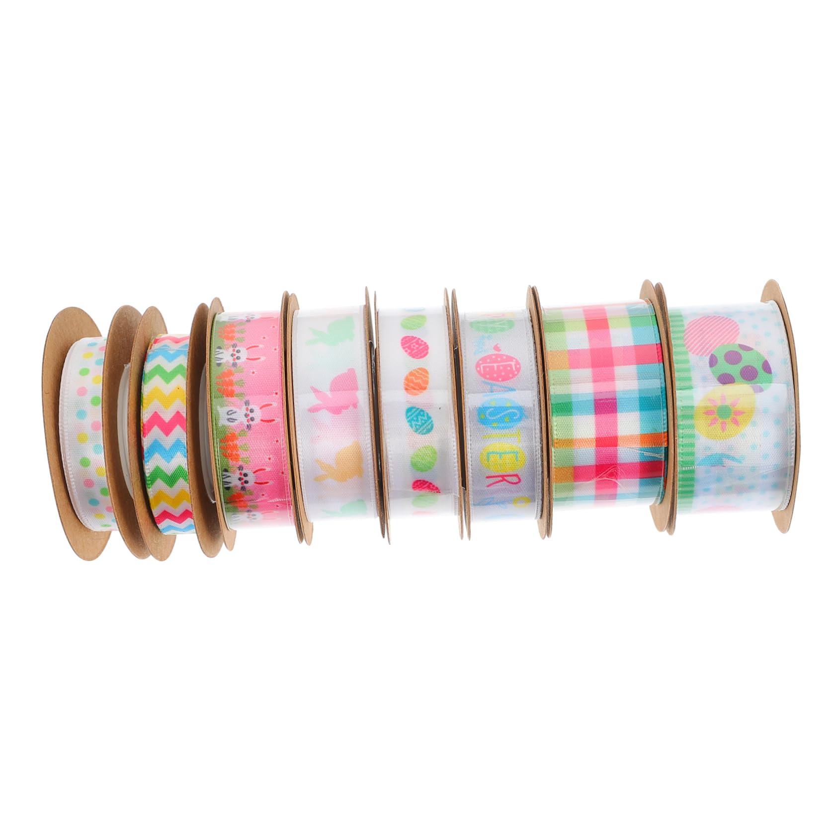 SHINEOFI 16rollen -ribbons Mit Hasen-design Dekorative Geschenkbänder Für Bastelprojekte Und Verpackungen Für Ostern Und Festliche Anlässe