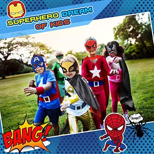 Toys for 3-12 Year Old Boys, Luckades Superhero Capes Costumes for Kids Age 3-12 Christmas Gifts Party Supplies for 3-12 Year 3 61r0rPFGOaL. AC
