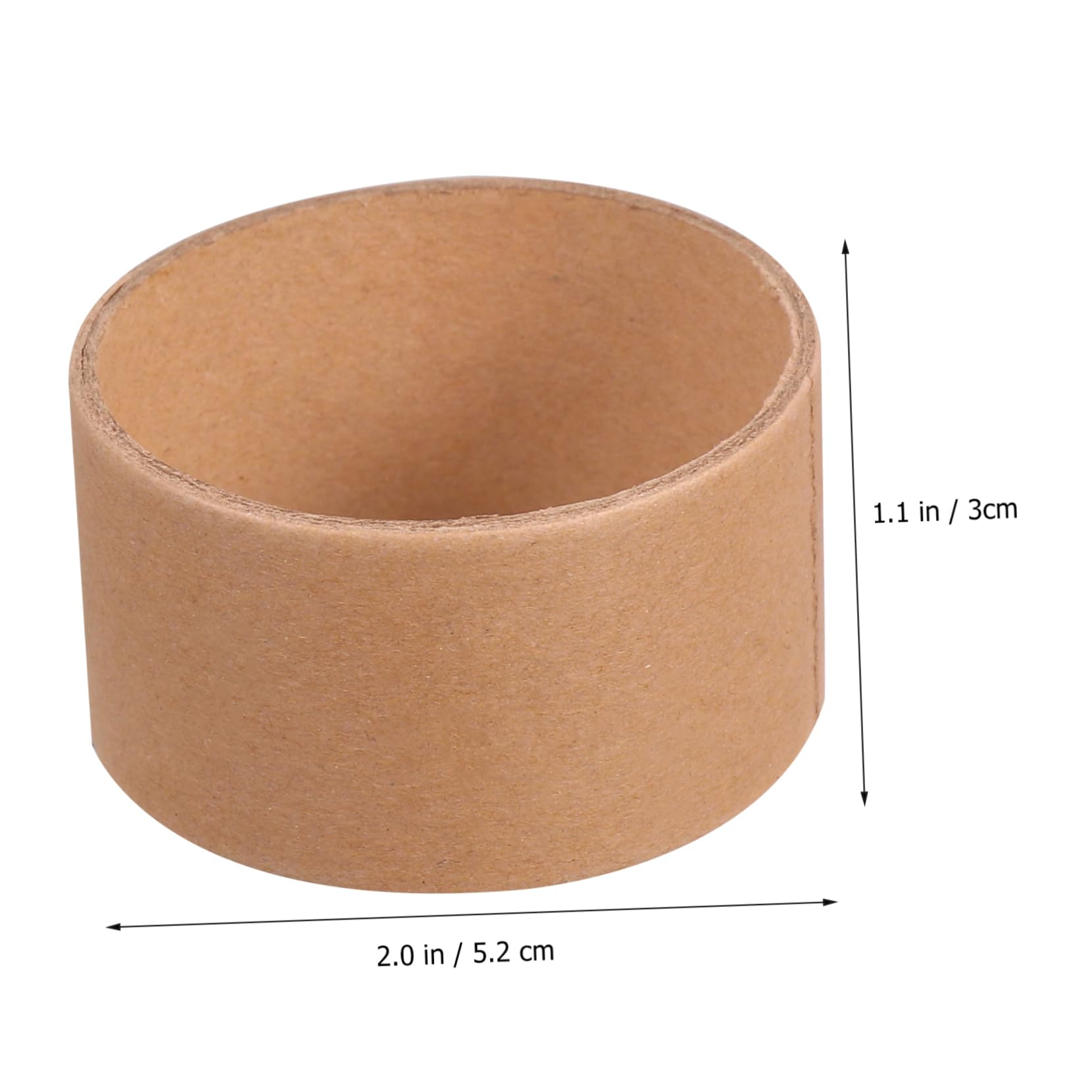 ARTSEWPLY 20pcs Core Round Cardboard Tubes Craft Rolls Brown DIY Paper Rolls Safe Children's Art Supplies