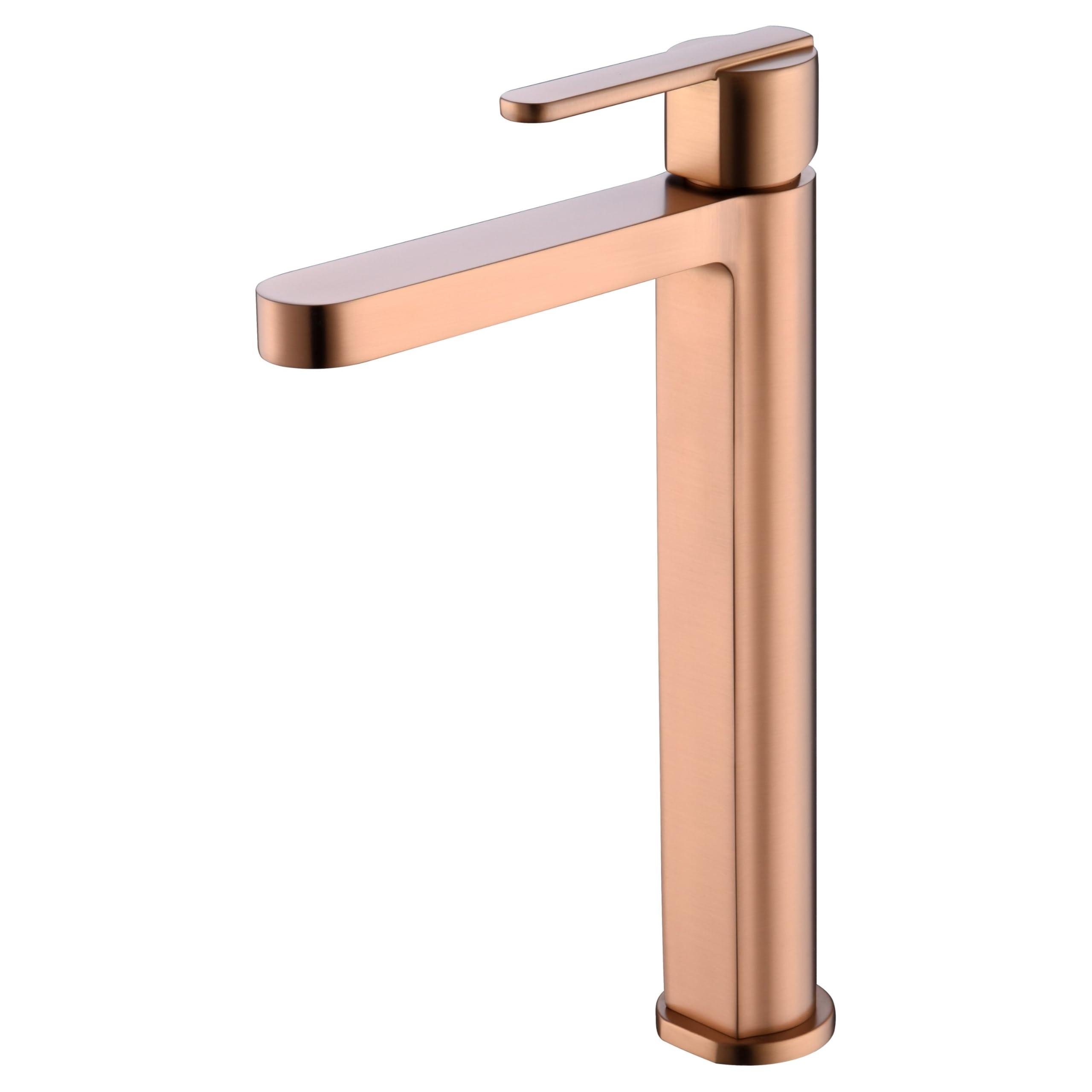 IMEX BDR001-3ORC ROMA Monomando Lavabo Alto Oro Rosa Cepillado