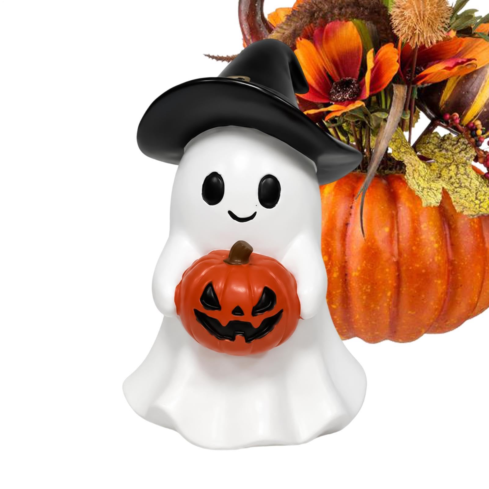 Décoration Halloween mignonne pour maison figurine fantôme sans encombre