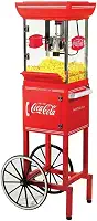 Carrinho de Pipoca Pipoqueira Elétrica Retrô Premium 220V