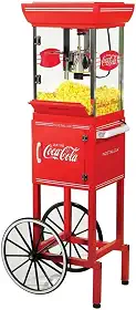 Carrinho de Pipoca Pipoqueira Elétrica Retrô Premium 220V