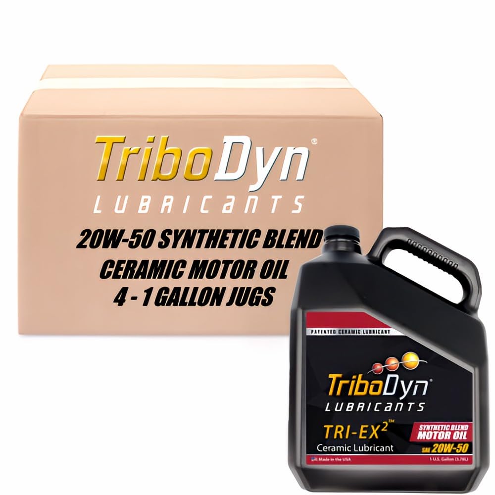 20W-50 Synthetic Blend Motor Oil API SN - 4 Gallon Case