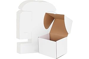WIFTREY 8x6x6 Shipping Boxes for Hassle-Free Packing