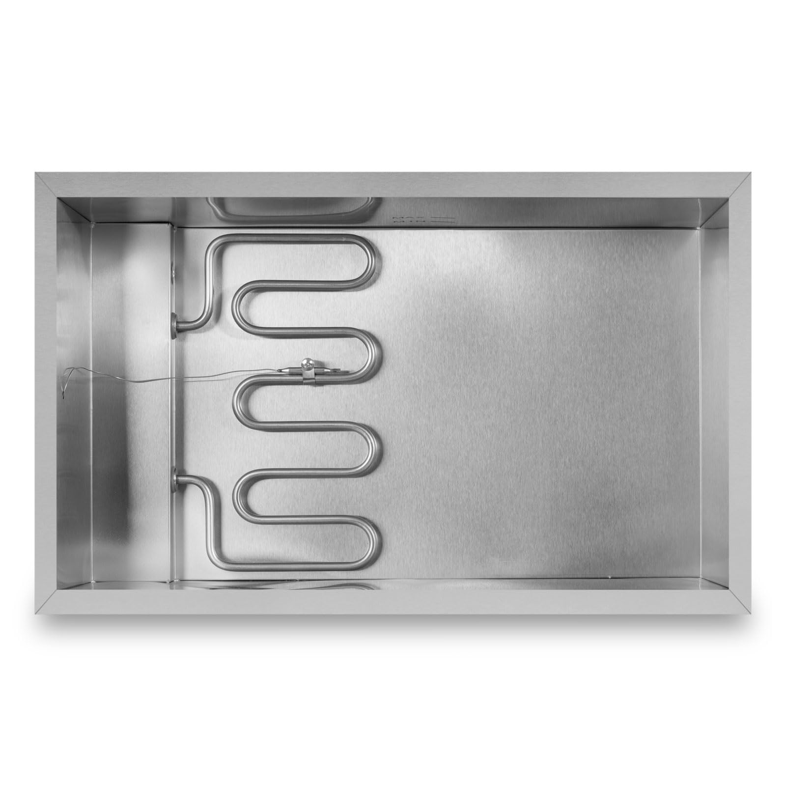 VERTES Serbatoio termico a buffet, per alimenti, elettrico, 1000 W, in acciaio inox (incl. 1 contenitore da 1/1 GN con coperchio per 20,5 l, Bain Marie, temperatura continua 0-85 °C)