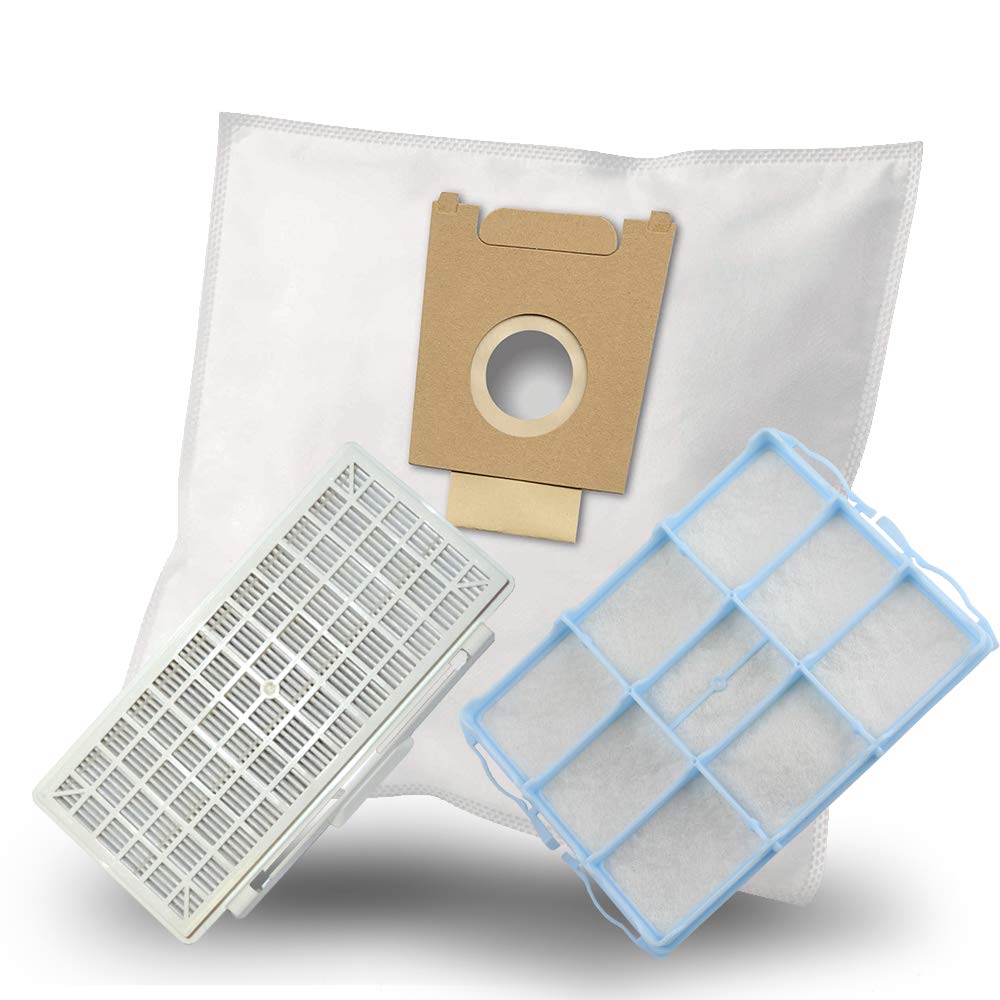 Mega Pack 20 Sacchetti Per Aspirapolvere Bosch + 2 Filtri: Compatibili Con Bosch, Siemens, Progress E Altri!