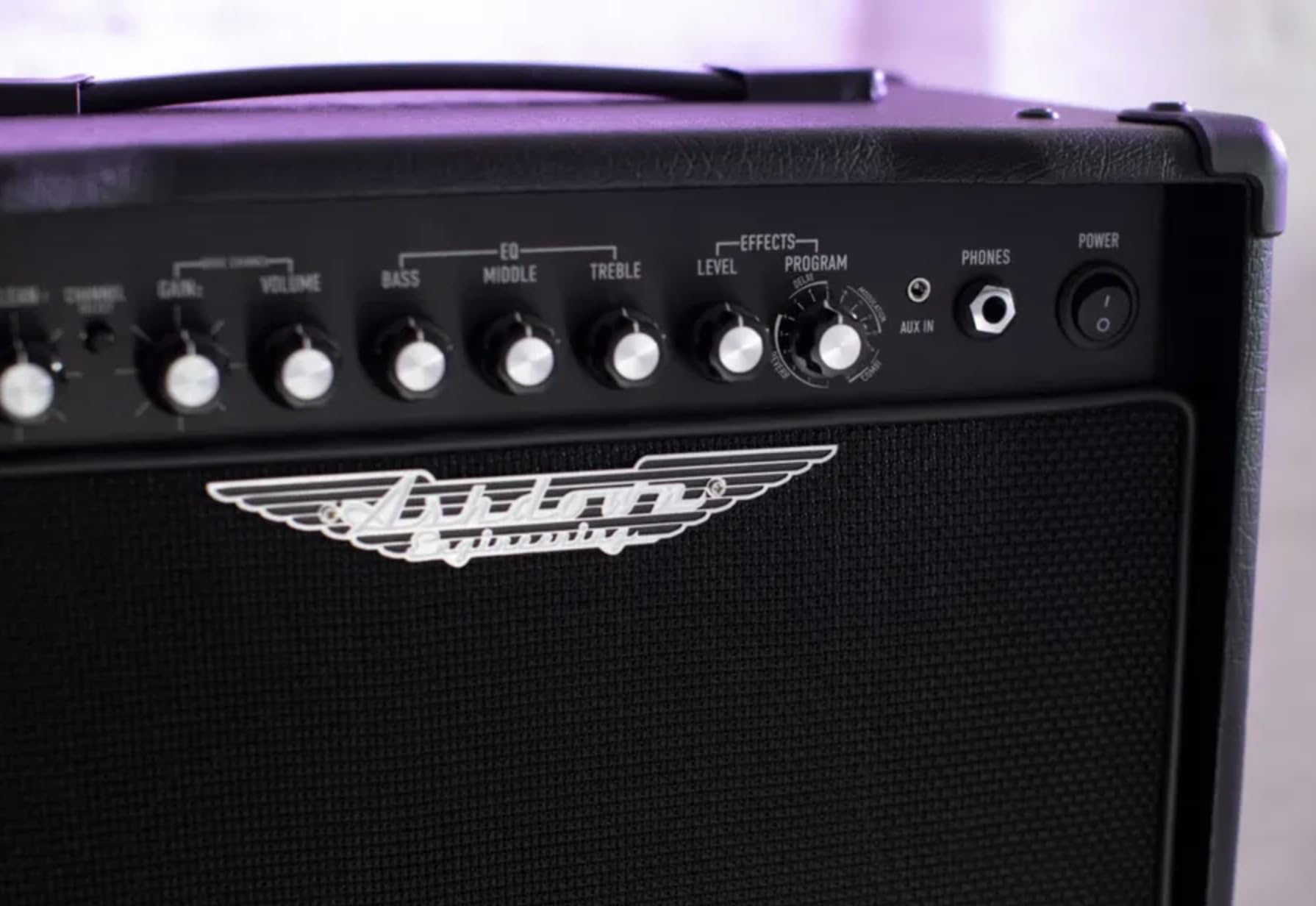 ASHDOWN KT‑30FX Combo 30W FX Amplificatore Chitarra Transistor Due Canali Uscita Cuffie AUX IN 16 Effetti Digitali