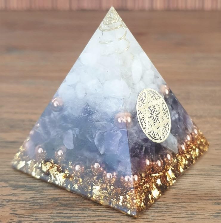 Orgonite Pyramide Sahasrara Chakra libère les blocages énergétiques - 2