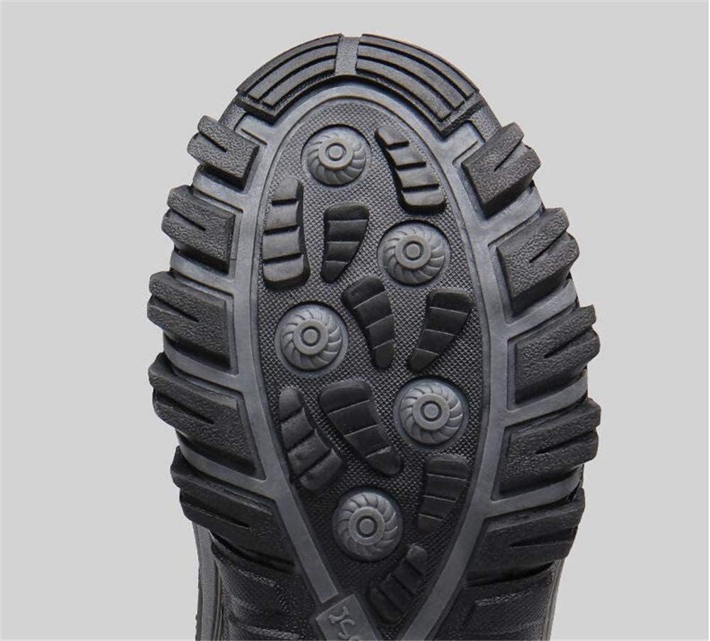 LONG-M Winter Ankle Snow Laces Warm Fur Lining Waterproof Unisex Warm Winter Shoes Non-Slip Shoes