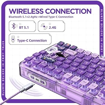 YUNZII Coolkiller CK75 Wireless Hot Swappable Mechanical Keyboard