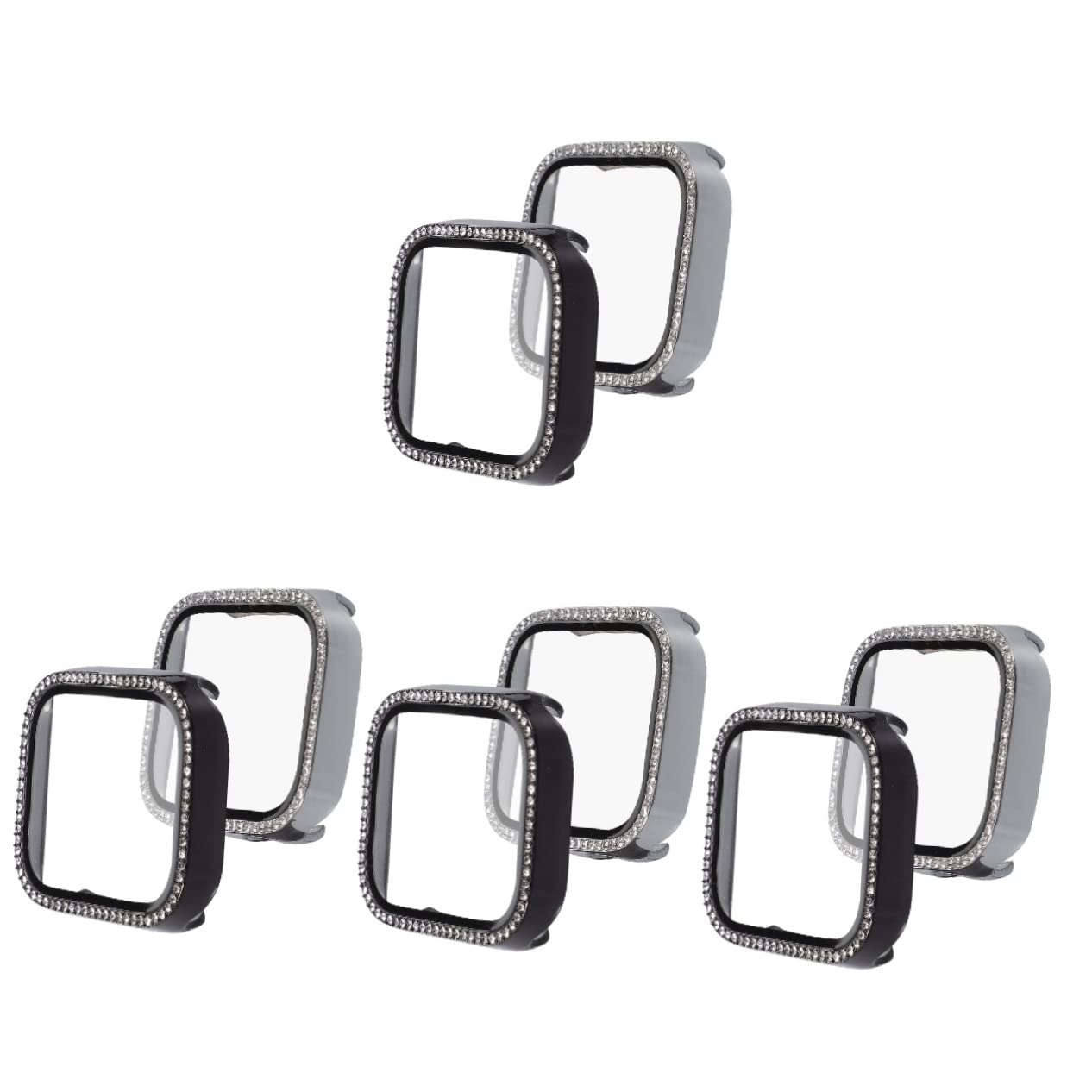 jojofuny 8 Pcs Watch Case Scratch Proof Cover Watch Screen Protectors Wrist Watch Covers Watch Protective Case Shell Protector Wrist Shell Smartwatch Anti-scratch