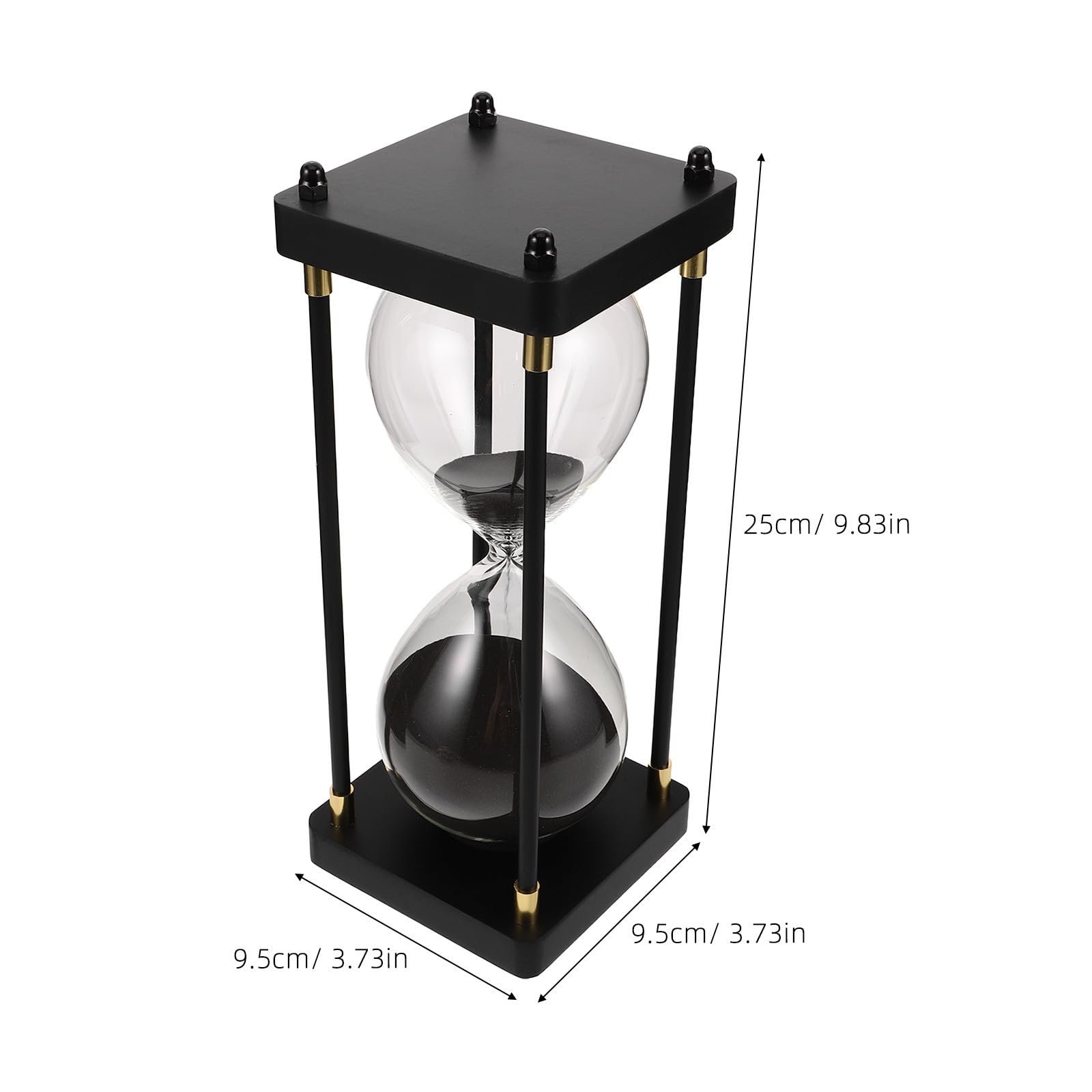 Reloj de Arena Vintage Temporizador de 60 Minutos Diseño Elegante y Clásica de para Oficina, Cocina y Meditación