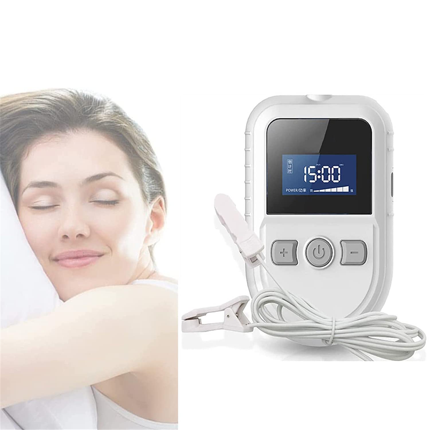 CES Stymulacja elektroterapii czaszkowej – urządzenie wspomagające zasypianie na bezsenność, lęk, depresję, urządzenie do leczenia bezsenności z redukcją bólu głowy
