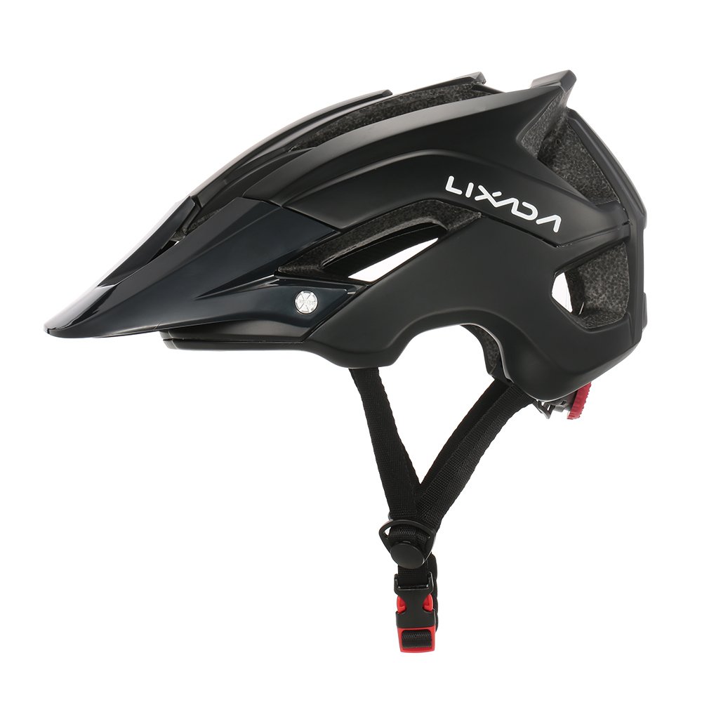 Casque Vélo Lixada – 13 Aérations, Ajustement 55-61 Cm, Mentonnière Amovible, Noir Ou Couleurs Vives