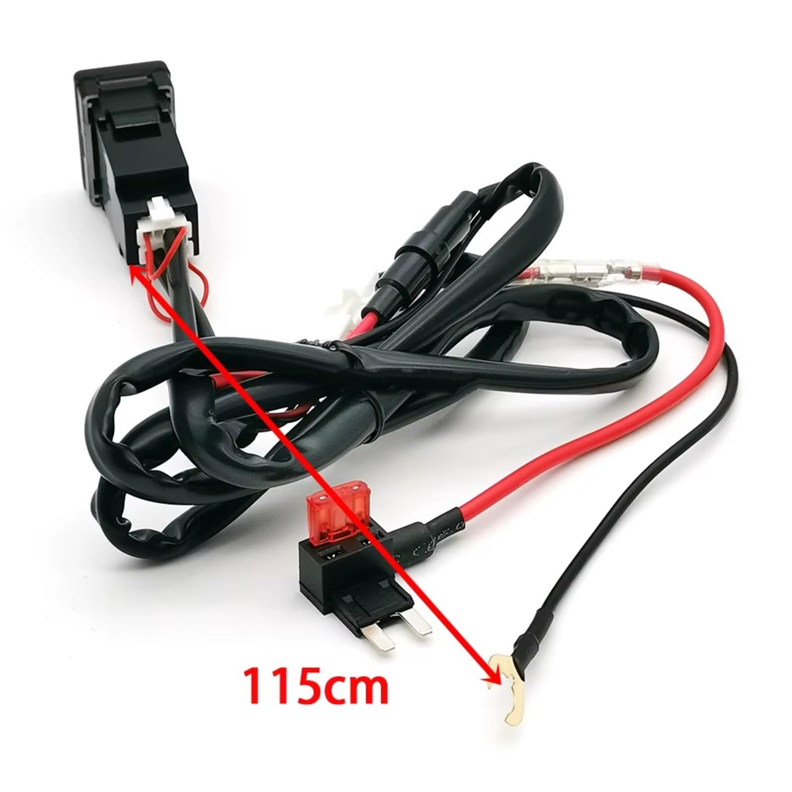 Consola Central Con Puerto USB Compatible Con Toyota Para Auris Para Coche Innova Quick Cargador QC3.0 Para Enchufe Carga Con Adaptador Tipo C Puerto USB Coche